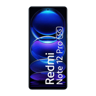 Xiaomi Redmi Note 12 Pro 5G Pre-Owned with 6 Months ReFit Warranty - Pre-Owned / Onyx Black (Midnight Black) / 6GB|128GB